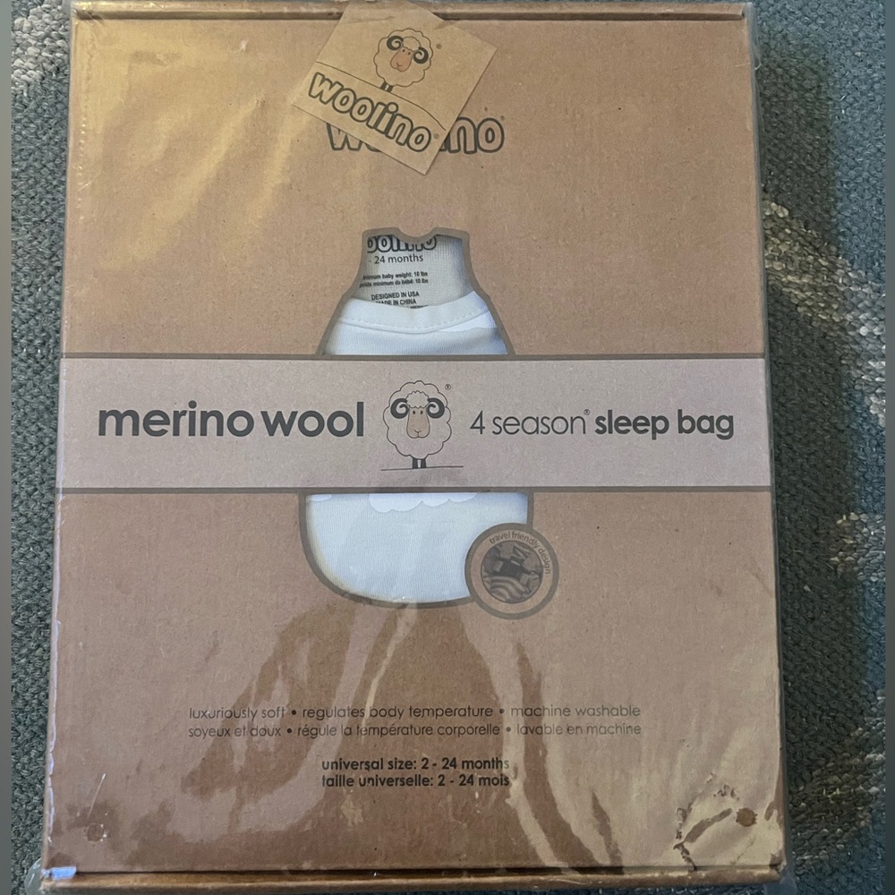 Brand New Woolino 4 Season Sleep Bag